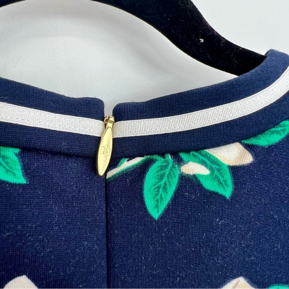 Draper James Magnolia Floral Bodycon Knee Length Bodycon Mini Dress Small - Picture 9 of 12